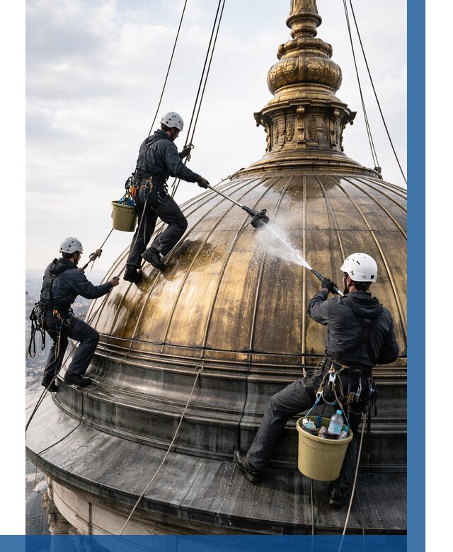 Мойка куполов и шпилей в Уссурийске от 8248 р. - заказать | ВЫСОТНИК-Сср