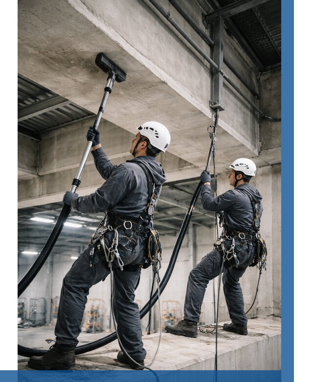 Обеспыливание потолочных конструкций в Уссурийске от 258 р. |ВЫСОТНИК-Сср