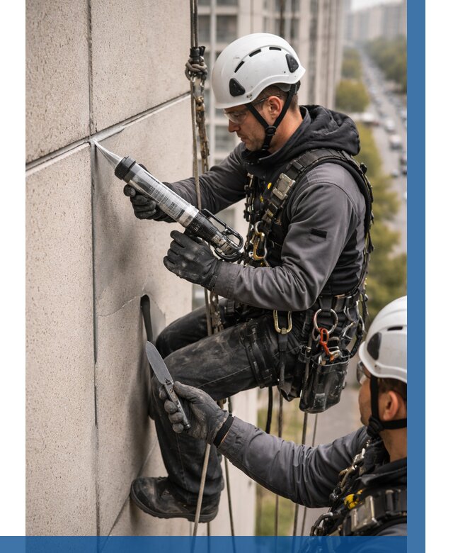 Первичная герметизация швов в Уссурийске от 619 р. | ВЫСОТНИК-Сср