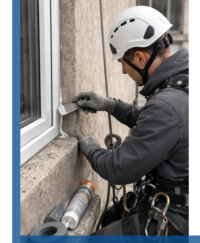 Герметизация монтажных швов окон в Уссурийске с гарантией качества