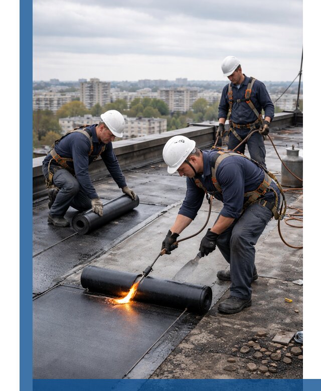 Ремонт наплавляемой кровли в Уссурийске качественно и надежно