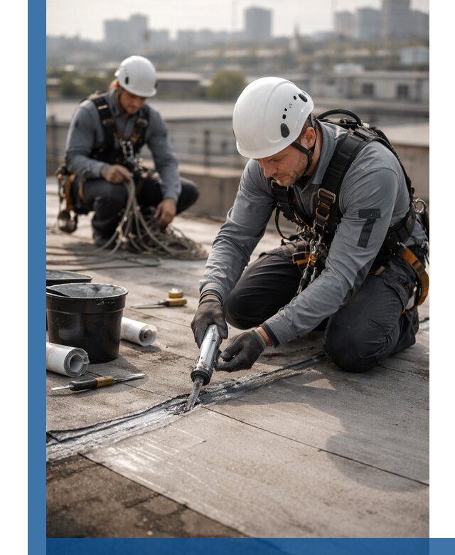 Аварийное и капитальное устранение протечек кровли в Уссурийске