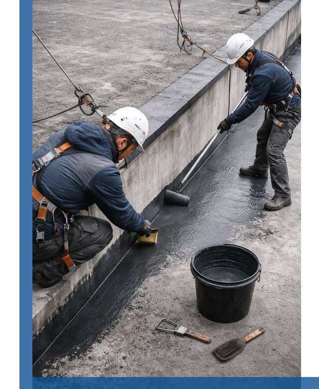 Гидроизоляция кровли жидкой резиной профессионально в Уссурийске