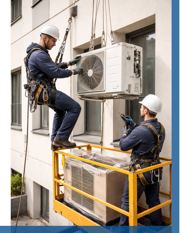 Демонтаж внешнего блока кондиционера в Уссурийске от 3609 р. | ВЫСОТНИК-Сср