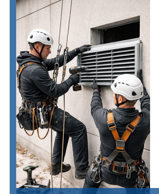 Монтаж вентиляционных решеток в Уссурийске профессиональный сервис