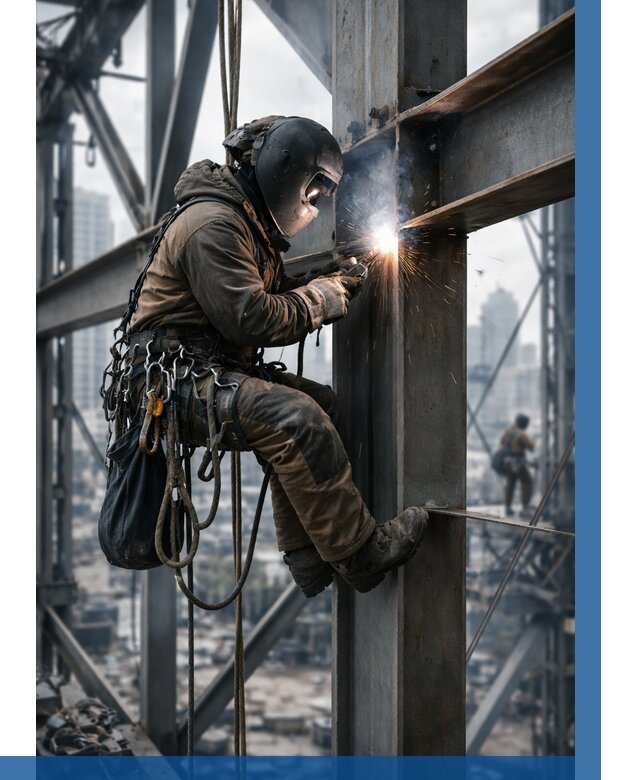 Высотные сварочные работы в Уссурийске от 3609 р. | ВЫСОТНИК-Сср