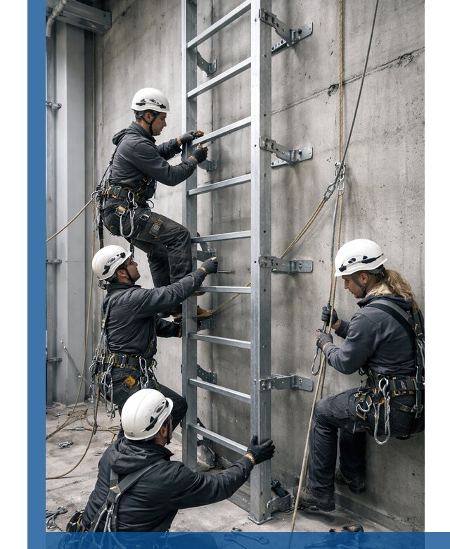 Монтаж металлических лестниц в Уссурийске под ключ со гарантией