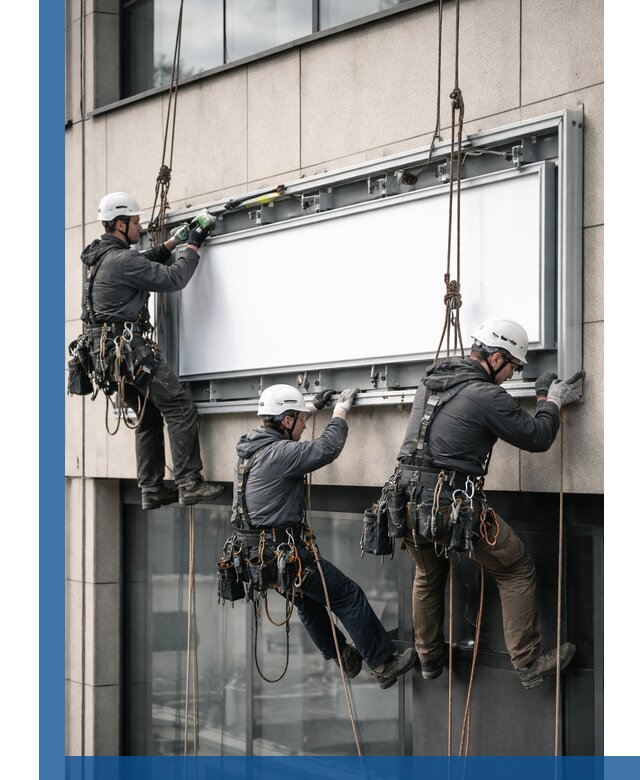 Профессиональный монтаж светового короба под ключ в Уссурийске