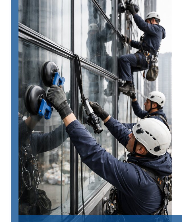 Радиусное остекление фасадов под ключ в Уссурийске с гарантиями