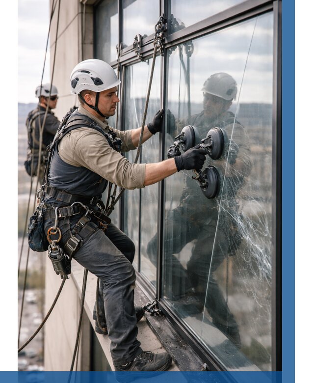 Замена стекла в витраже в Уссурийске под ключ от 8764 р. | ВЫСОТНИК-Сср