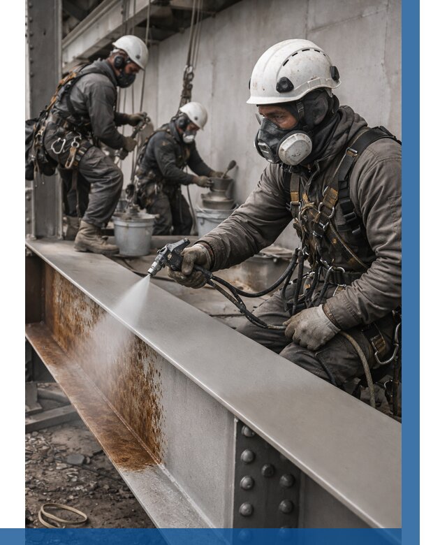 Антикоррозионная покраска металла в Уссурийске от 722 р. | ВЫСОТНИК-Сср