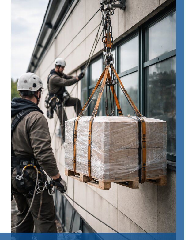 Подъем груза на высоту в Уссурийске от 3093 р. | ВЫСОТНИК-Сср