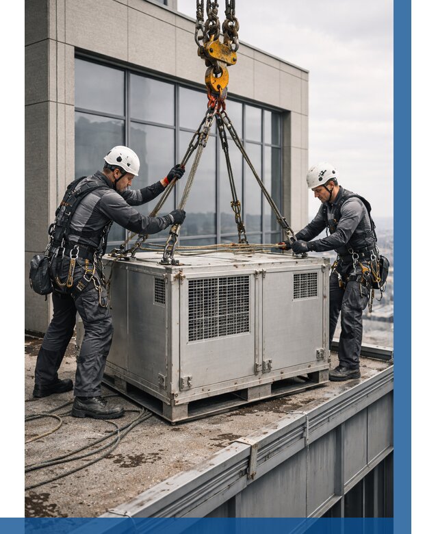 Такелажные работы на высоте в Уссурийске от 8248 р. | ВЫСОТНИК-Сср