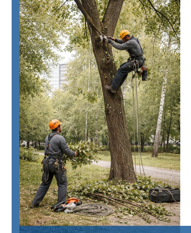 Санитарная обрезка деревьев в Уссурийске, профессионально и безопасно