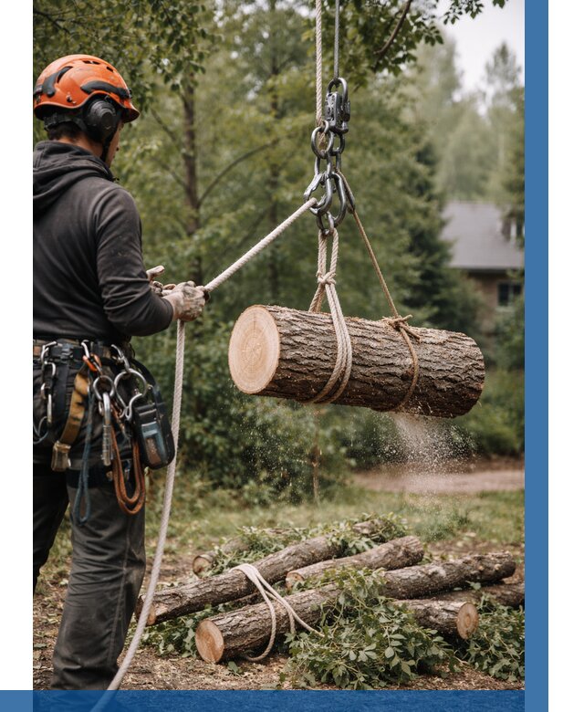 Валка деревьев частями в Уссурийске от 7733 р. | ВЫСОТНИК-Сср