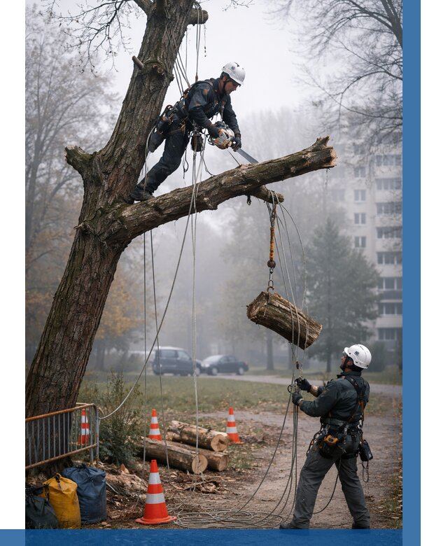 Удаление аварийных деревьев в Уссурийске от 15465 р. | ВЫСОТНИК-Сср