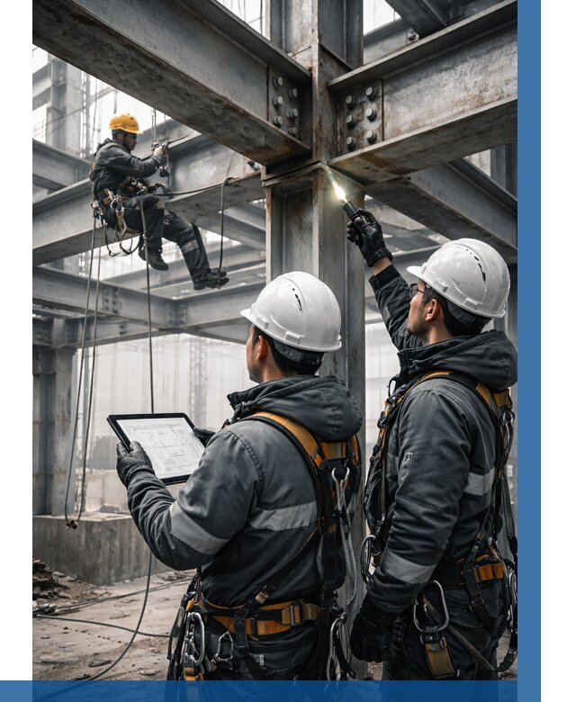 Обследование металлоконструкций в Уссурийске от 5671 р. | ВЫСОТНИК-Сср