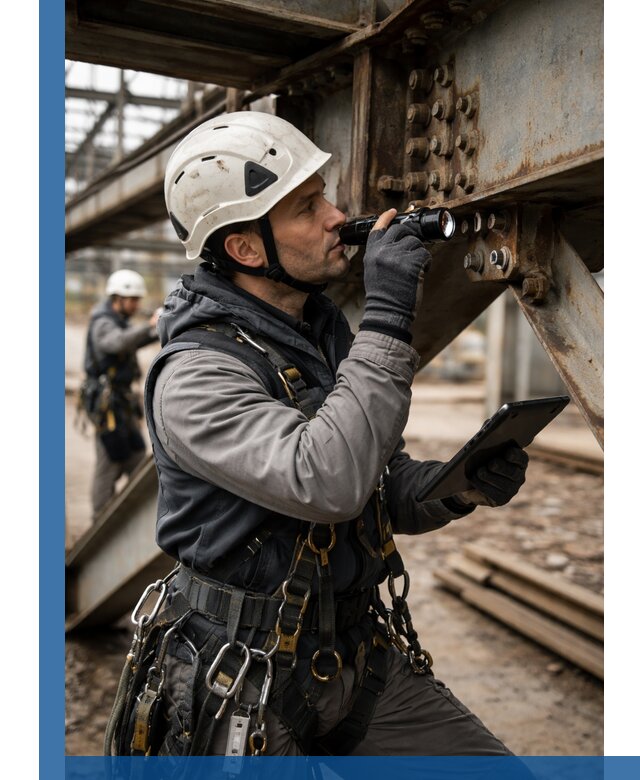 Обследование металлоконструкций и диагностика прочности в Уссурийске